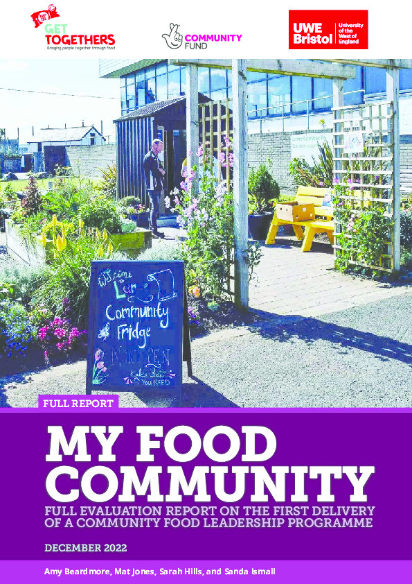 My Food community: Full evaluation report on the first delivery of a community food leadership programme Thumbnail