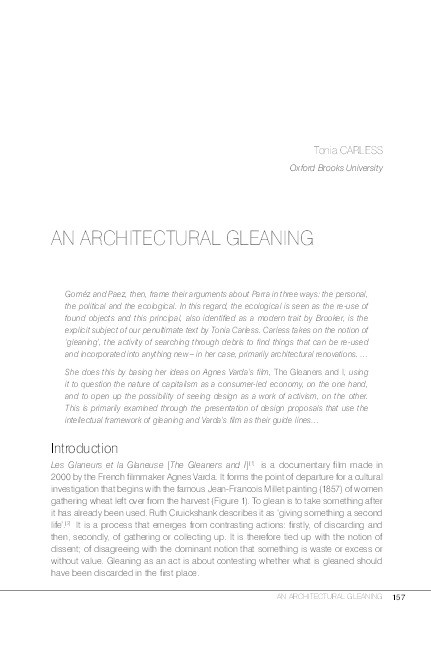 An architectural gleaning Thumbnail