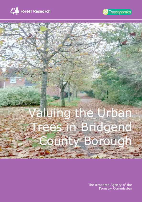 Valuing the urban trees in Bridgend county borough Thumbnail