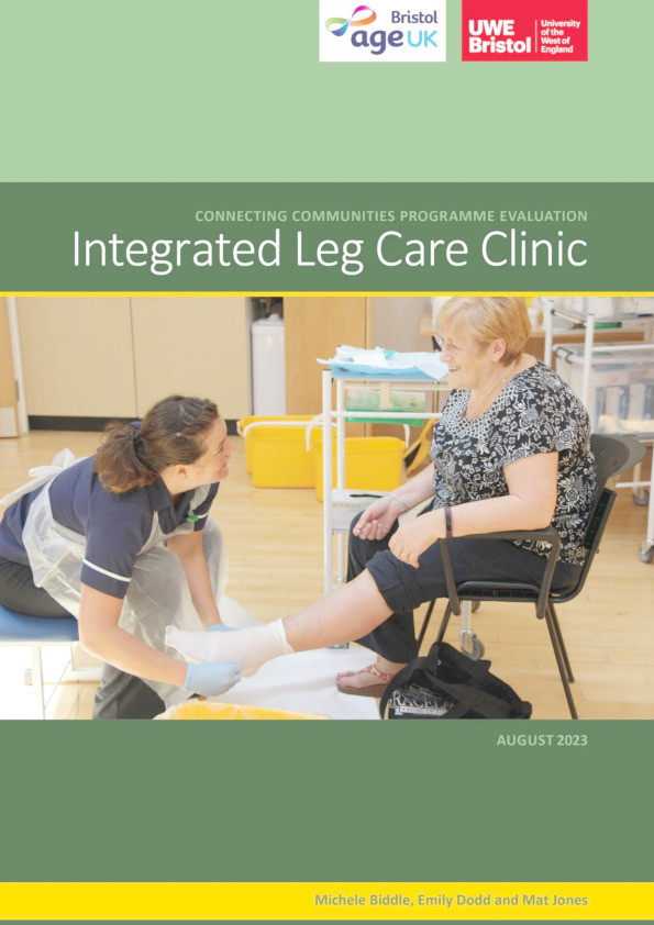 Connecting communities programme evaluation: Integrated leg care clinic Thumbnail