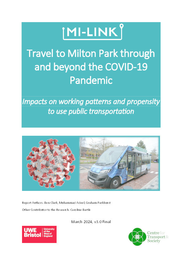 Travel to Milton Park through and beyond the COVID-19 Pandemic Thumbnail