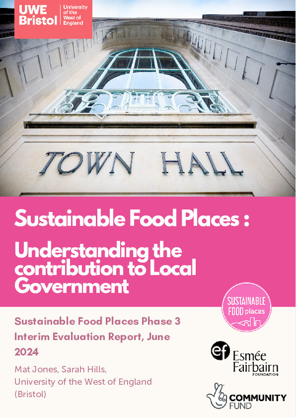 Sustainable food places: Understanding the contribution to local government Thumbnail