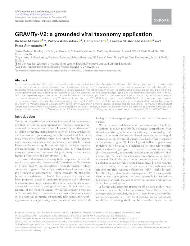 GRAViTy-V2: A grounded viral taxonomy application Thumbnail