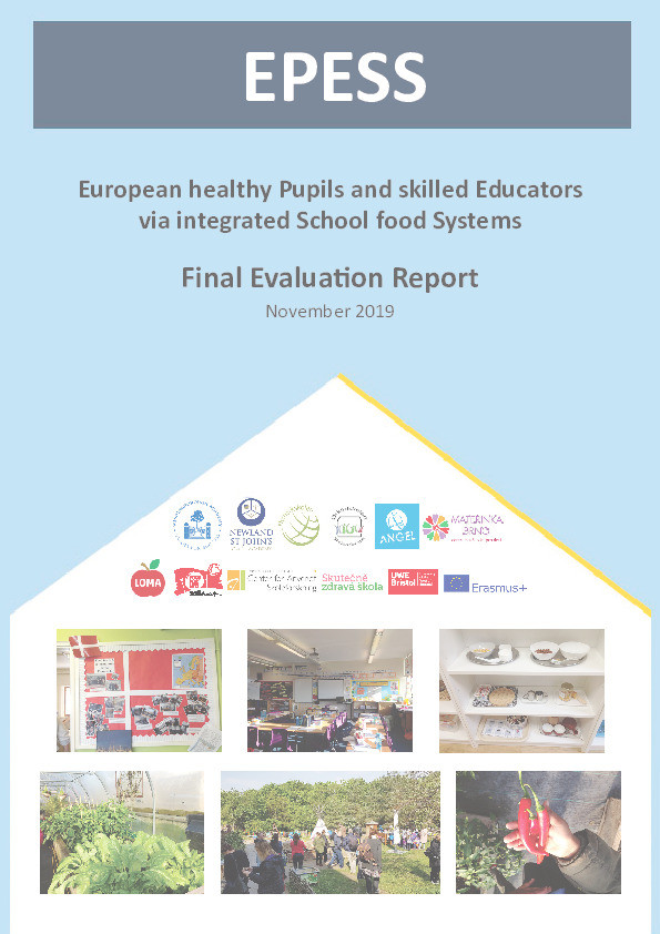 European healthy pupils and skilled educators via integrated school food systems: Final report Thumbnail