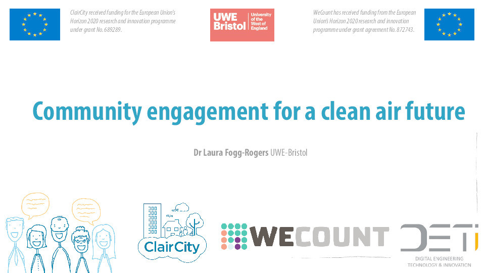 Community engagement on air quality - Environment agency air quality inequalities Thumbnail