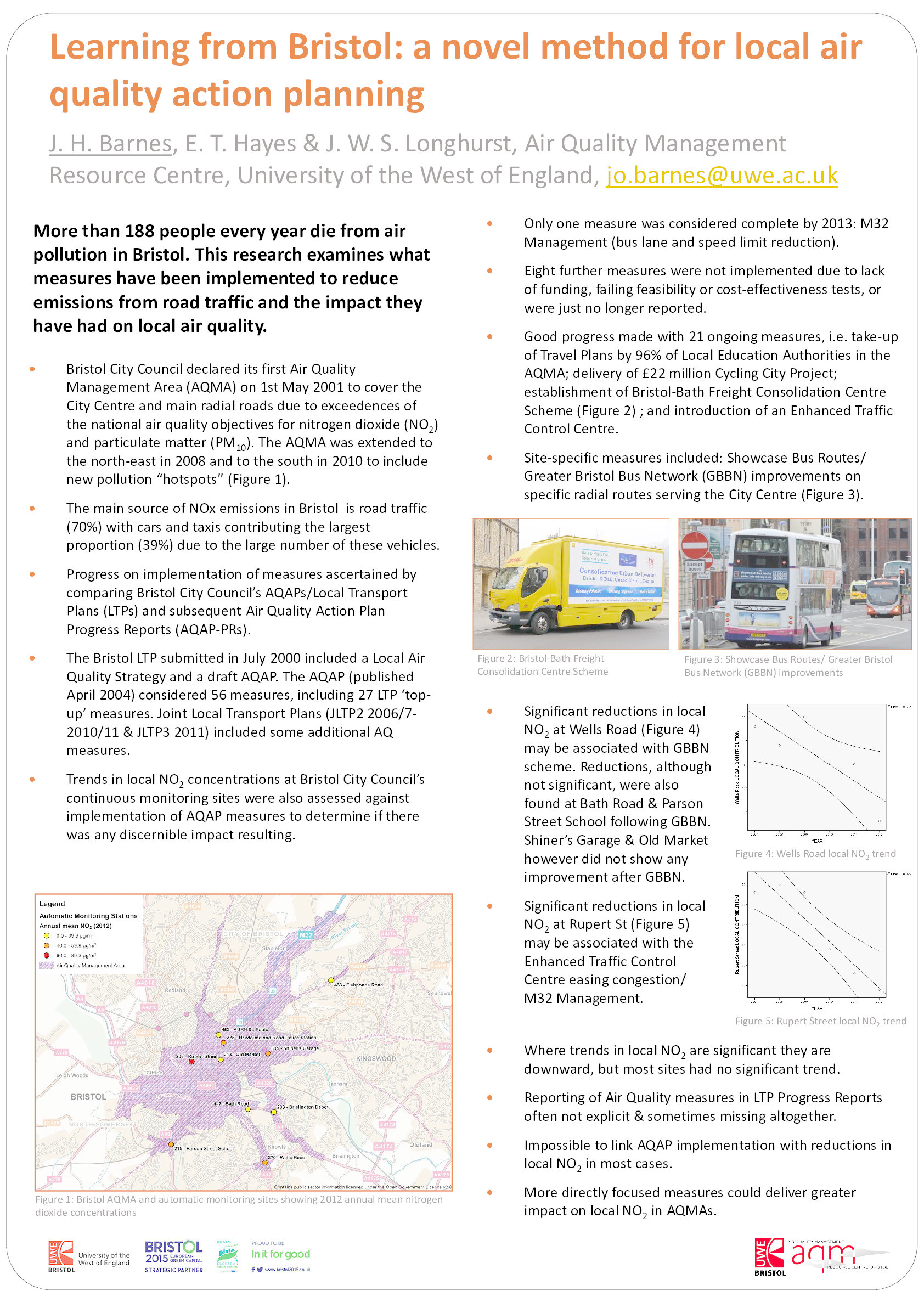 Learning from Bristol: A novel method for local air quality action planning Thumbnail