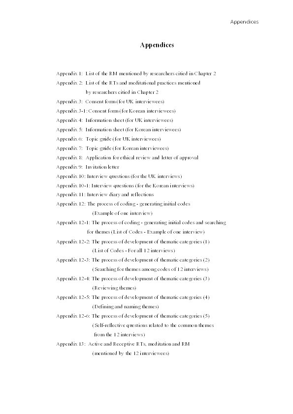 Health practitioners’ understanding and use of Relaxation Techniques (RTs), Mindfulness Meditation (MM) and Relaxation Music (RM) in the UK and South Korea: A qualitative case study approach Thumbnail