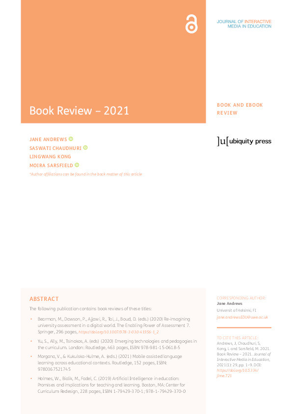 Book Review – 2021 Thumbnail