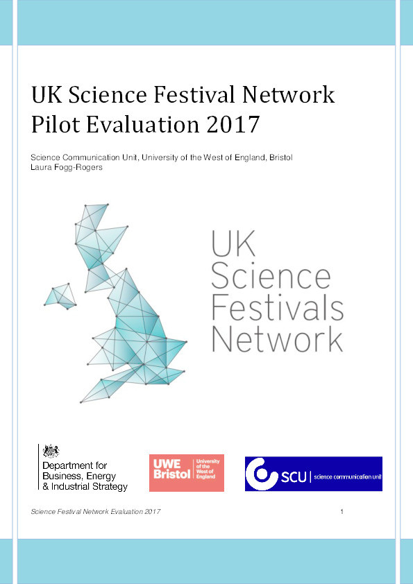 UK Science Festival Network Pilot Evaluation 2017 Thumbnail