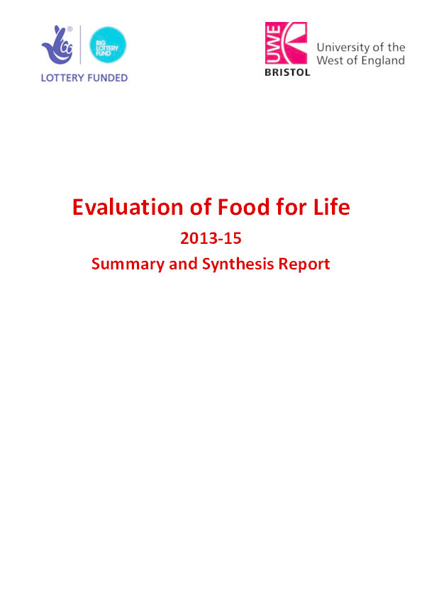 Evaluation of Food for Life 2013-15: Summary and synthesis report Thumbnail