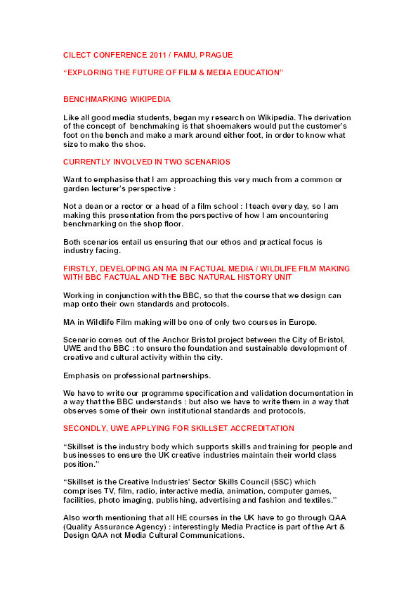 Benchmarking and evaluation in an international context Thumbnail