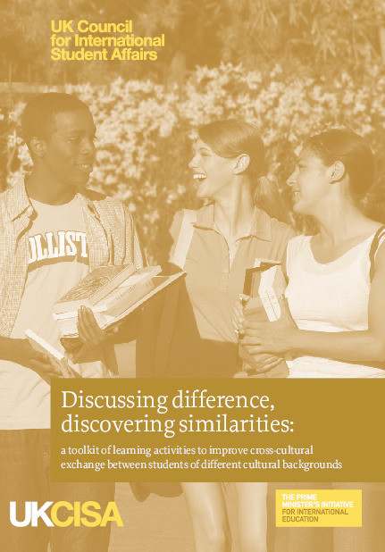Discussing difference, discovering similarities: A toolkit of learning activities to improve cross-cultural exchange between students of different cultural backgrounds Thumbnail