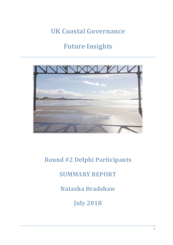 UK coastal governance: Future insights (R2 report) Thumbnail