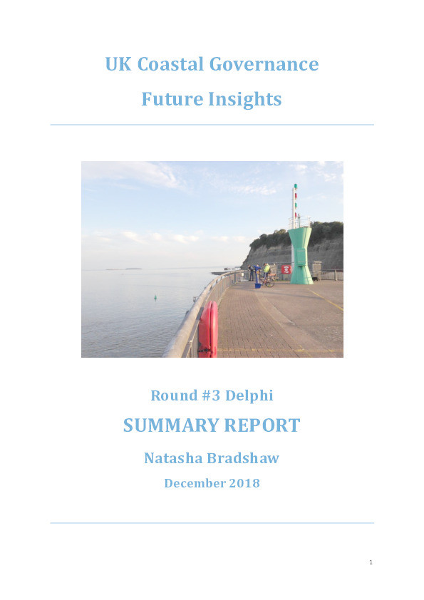UK coastal governance: Future insights (R3 report) December 2018 Thumbnail