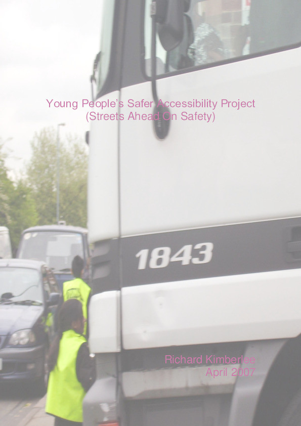 Young People's Safer Accessibility project (Streets Ahead on Safety) Thumbnail