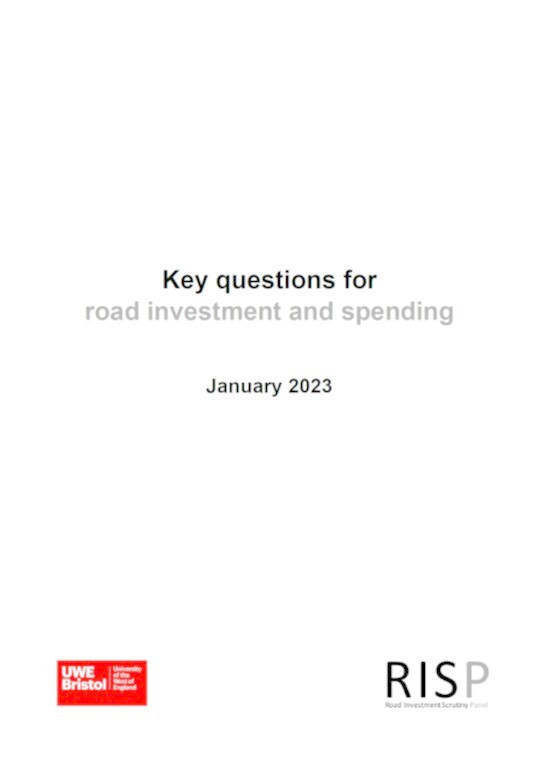 Key questions for road investment and spending Thumbnail