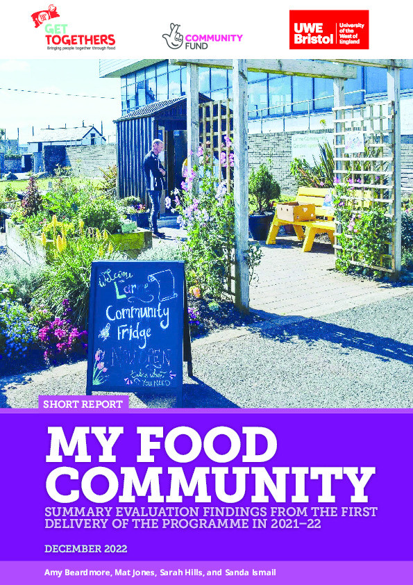 My Food Community: Summary evaluation findings from the first delivery of the programme in 2021–22 Thumbnail