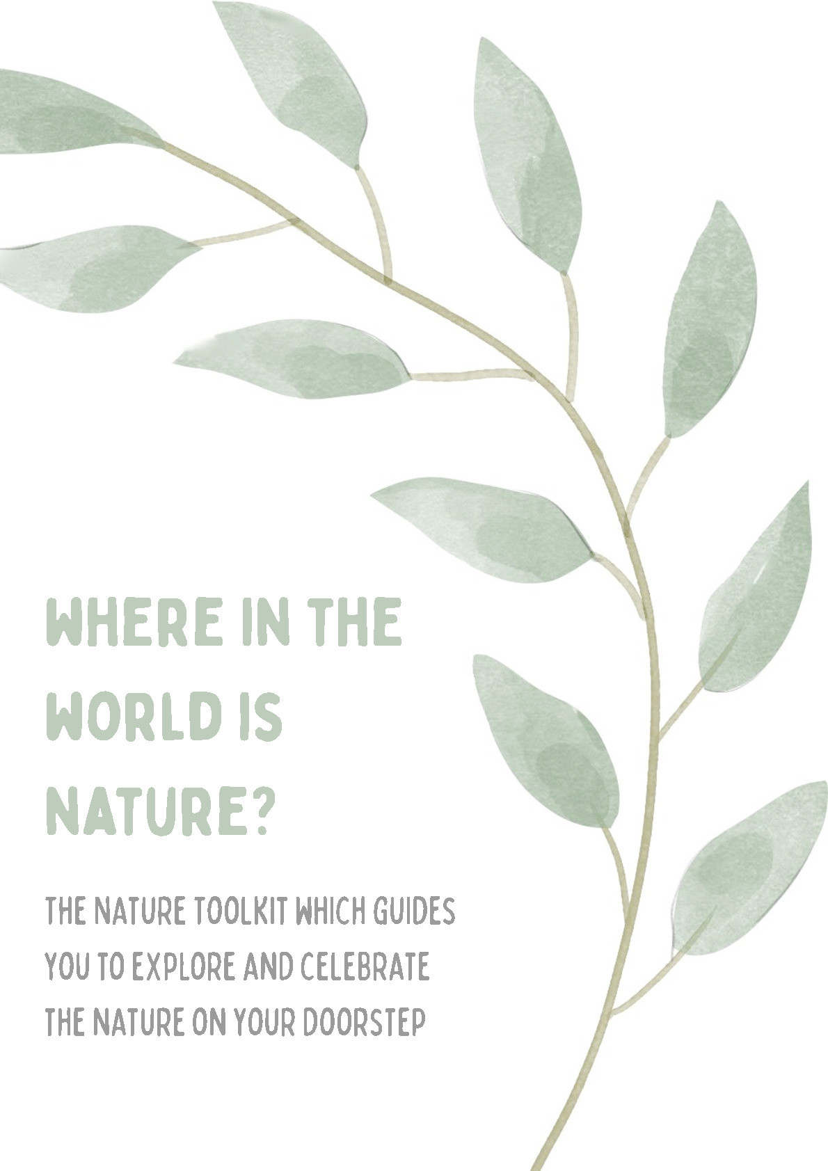 The alternative nature toolkit: Where in the world is nature? Thumbnail