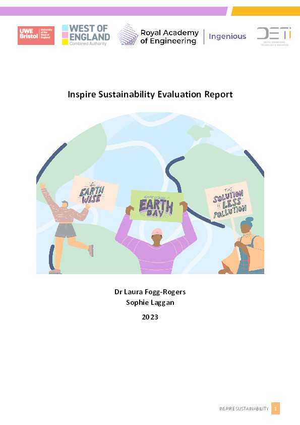 Inspire sustainability evaluation report 2023 Thumbnail