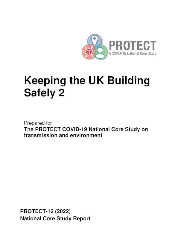 PROTECT - A COVID-19 National Core Study: Keeping the UK building safely 2 Thumbnail