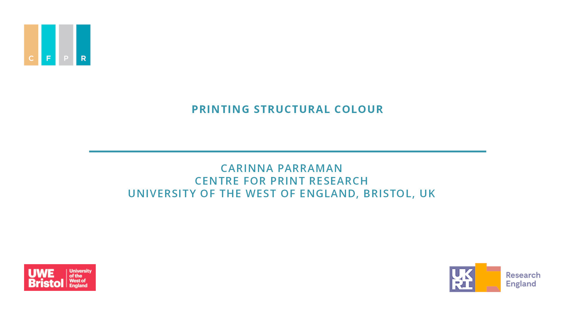 Printing structural colour Thumbnail