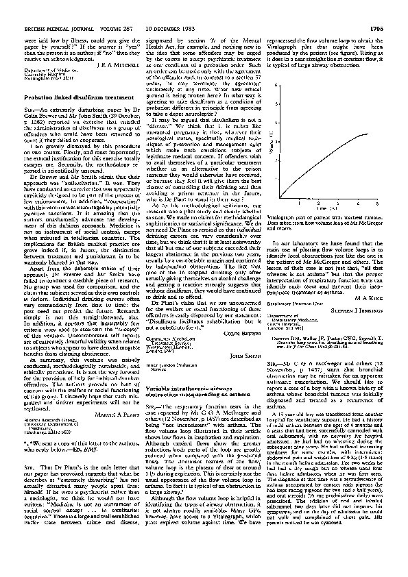 Probation linked disulfiram treatment Thumbnail