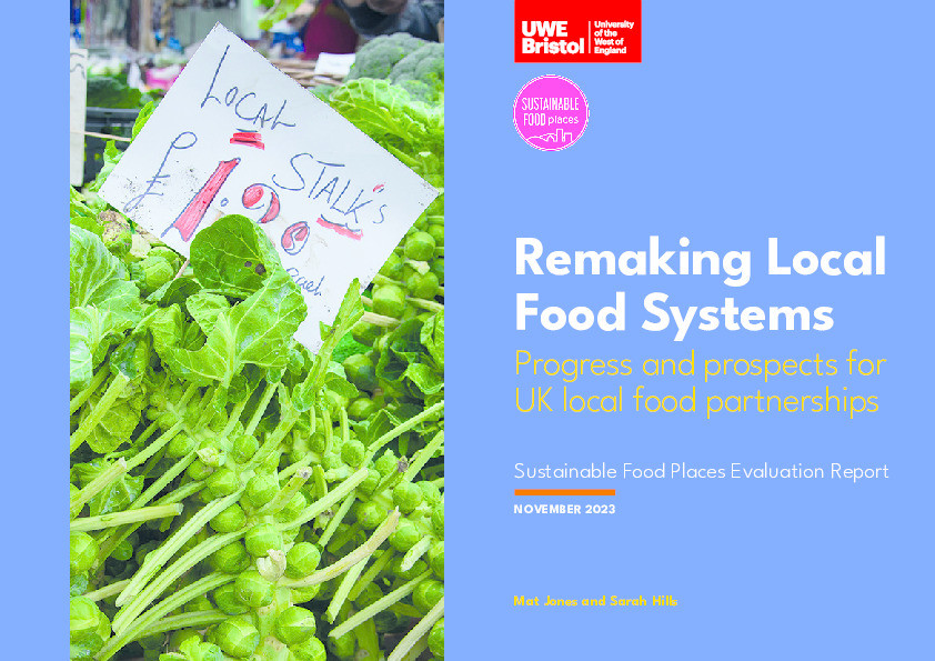 Remaking local food systems. Progress and prospects for UK local food partnerships Thumbnail