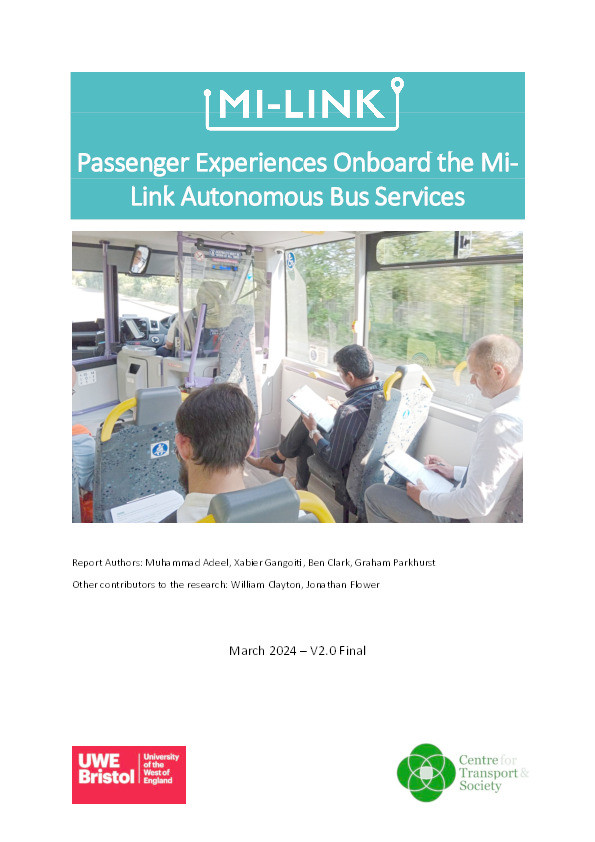 Passenger experiences onboard the Mi-Link autonomous bus services Thumbnail
