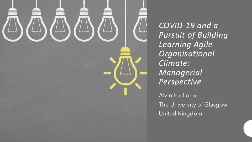 The roles of high-performance work system in establishing employees’ learning agility in response to pandemic-related organisational challenges Thumbnail