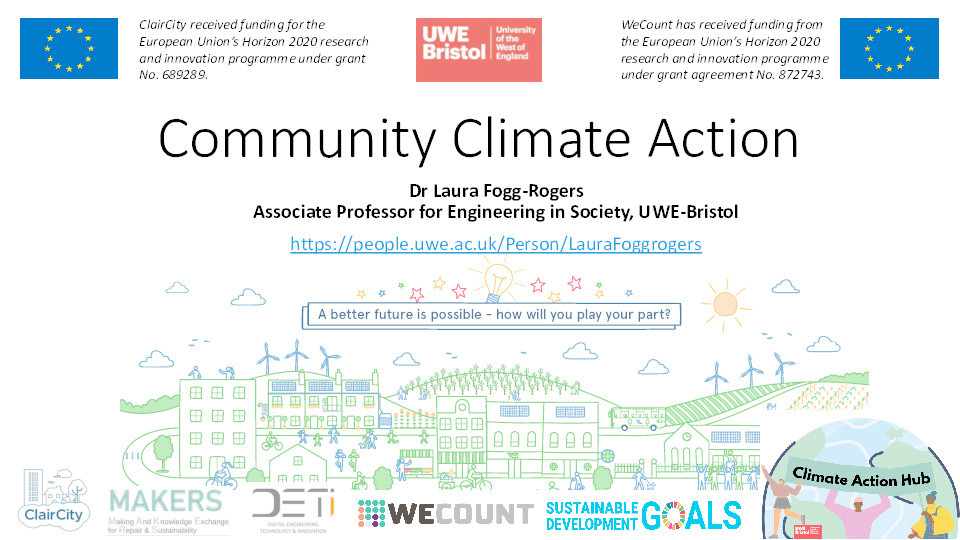 Policy evidence for community climate action Thumbnail