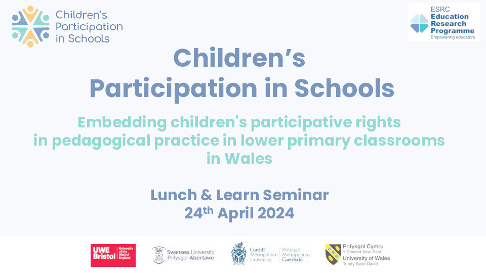 Embedding children's participative rights  in pedagogical practice in lower primary classrooms  in Wales Thumbnail