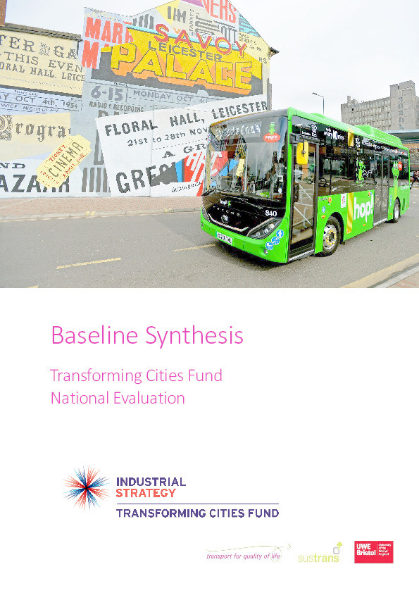 Baseline synthesis: Transforming cities fund national evaluation Thumbnail