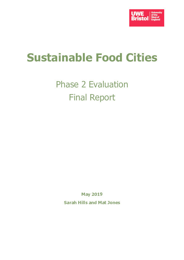 Sustainable food cities phase 2 evaluation final report Thumbnail
