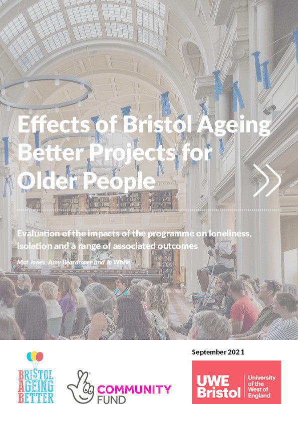 Effects of Bristol Ageing Better Projects for older people Thumbnail