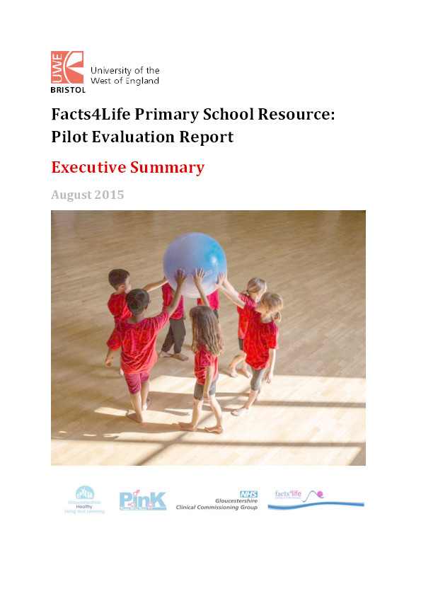Facts4Life primary school resource: Pilot evaluation report. Executive summary Thumbnail