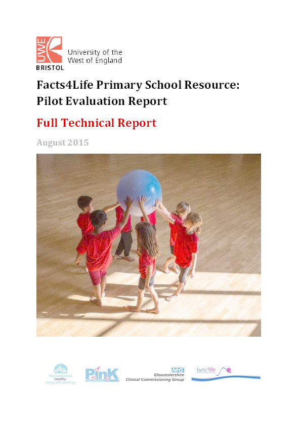Facts4Life primary school resource: Pilot evaluation report. Full technical report Thumbnail