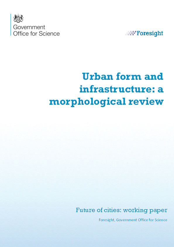 Urban form and infrastructure: A morphological review Thumbnail