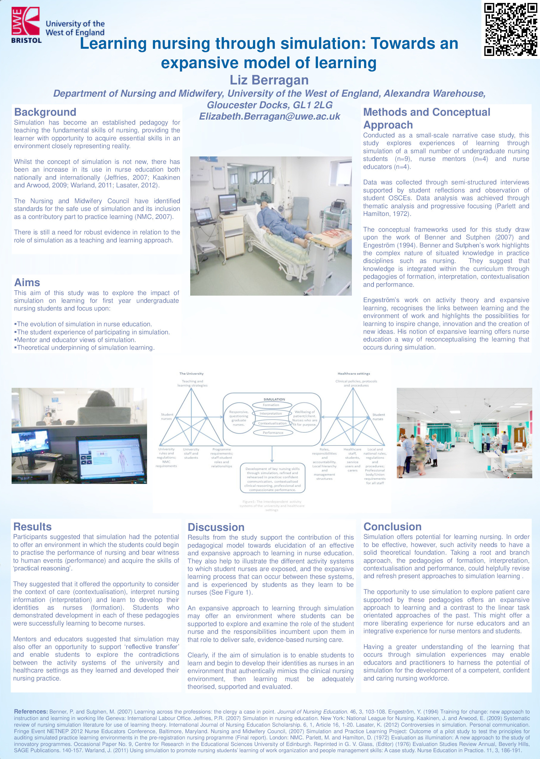 Learning nursing through simulation: Towards an expansive model of learning Thumbnail