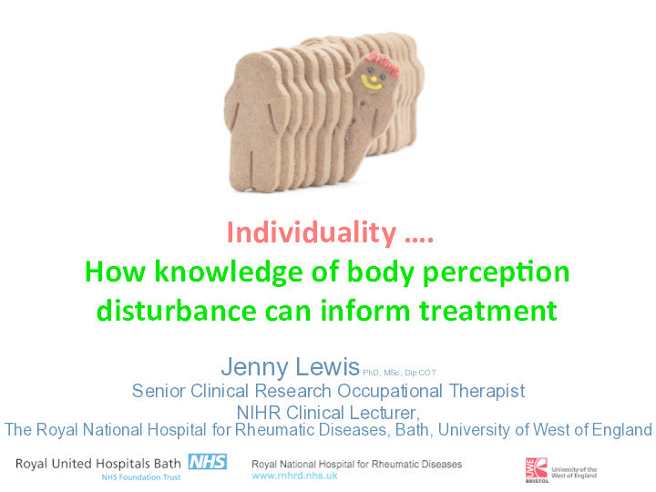 Individuality: How knowledge of body perception disturbance can inform treatment Thumbnail