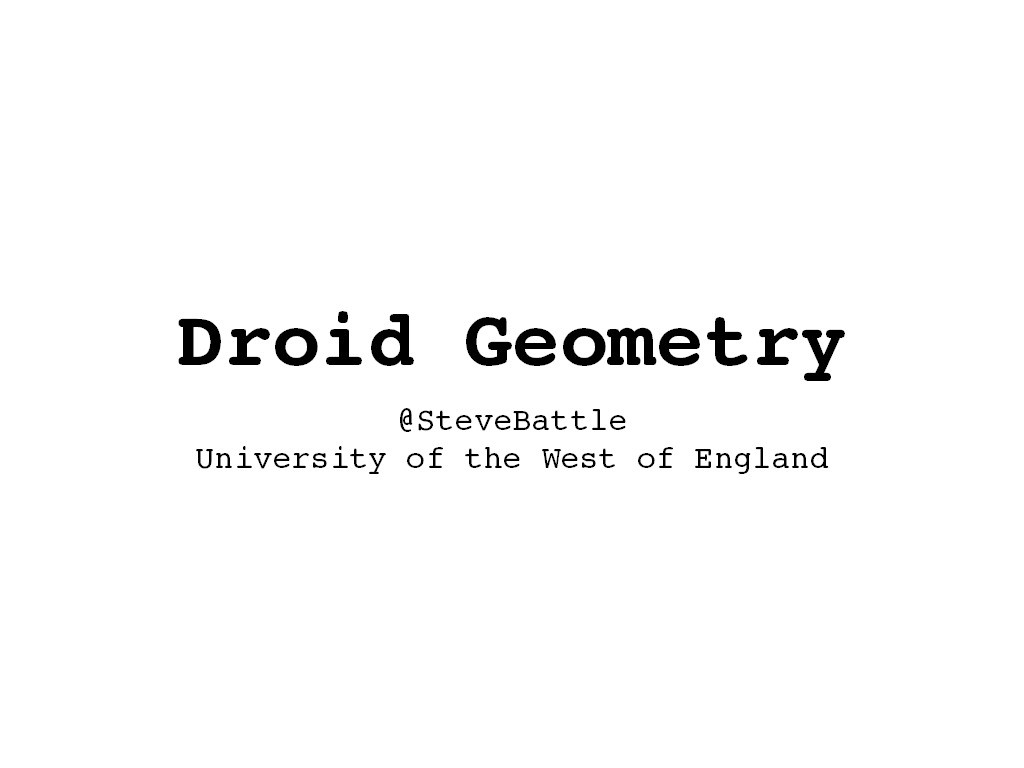 Droid geometry Thumbnail