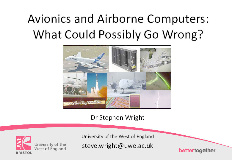 Avionics and airborne computing Thumbnail