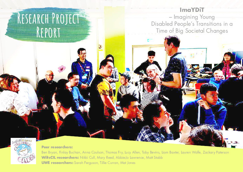 ImaYDiT - Imagining young disabled people's transitions in a time of major societal change: Research project report Thumbnail