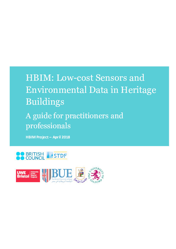 HBIM: Low-cost sensors and environmental data in heritage buildings - A guide for practitioners and professionals Thumbnail