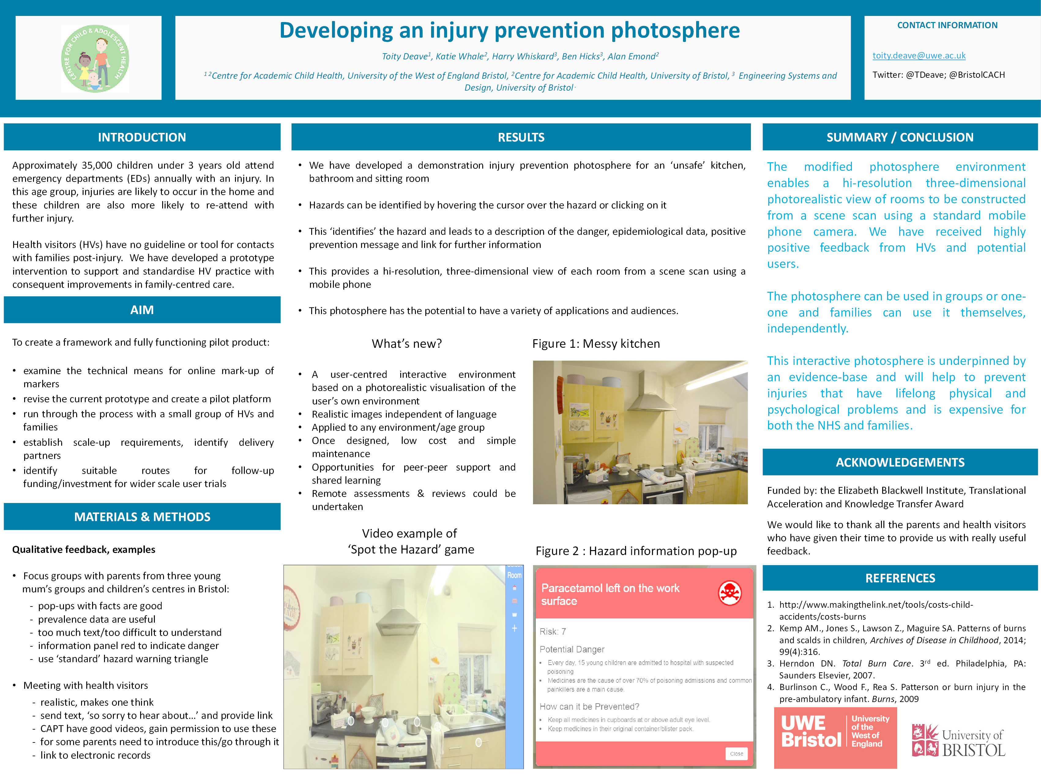 Developing an injury prevention photosphere Thumbnail