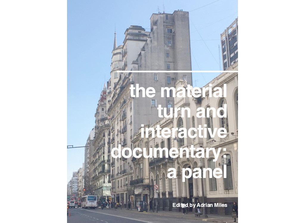 The New Materialism: Human and algorithmic agency within interactive documentary Thumbnail