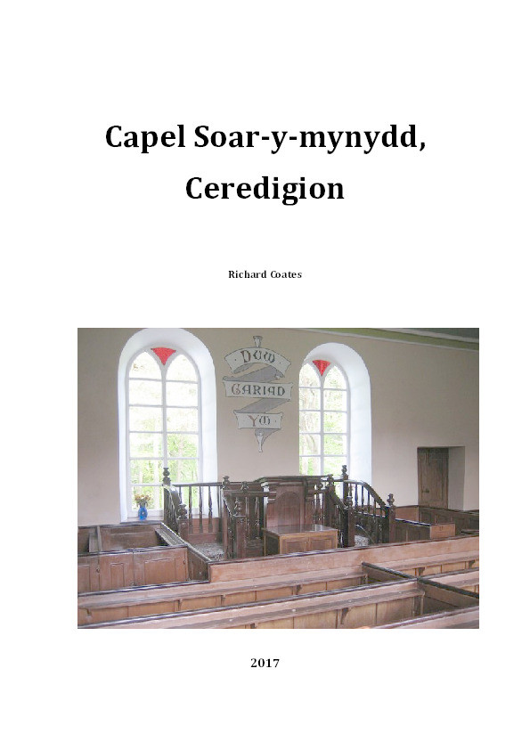 Capel Soar-y-mynydd, Ceredigion Thumbnail