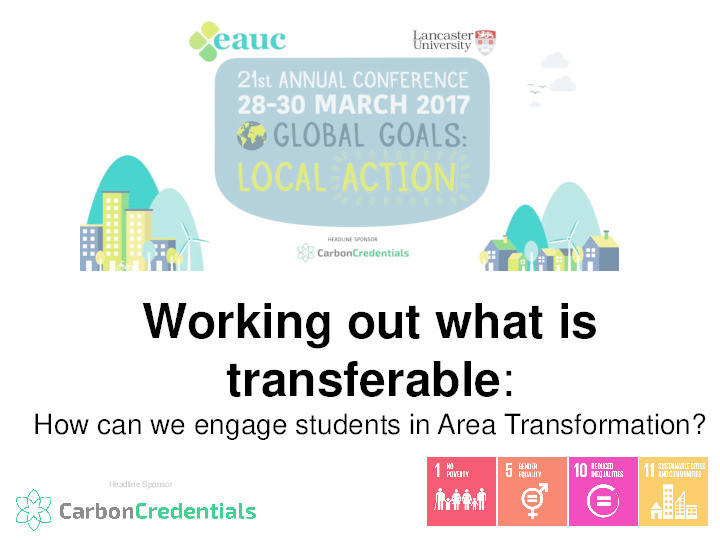 Working out what is transferable: How can we engage students in Area Transformation? Thumbnail