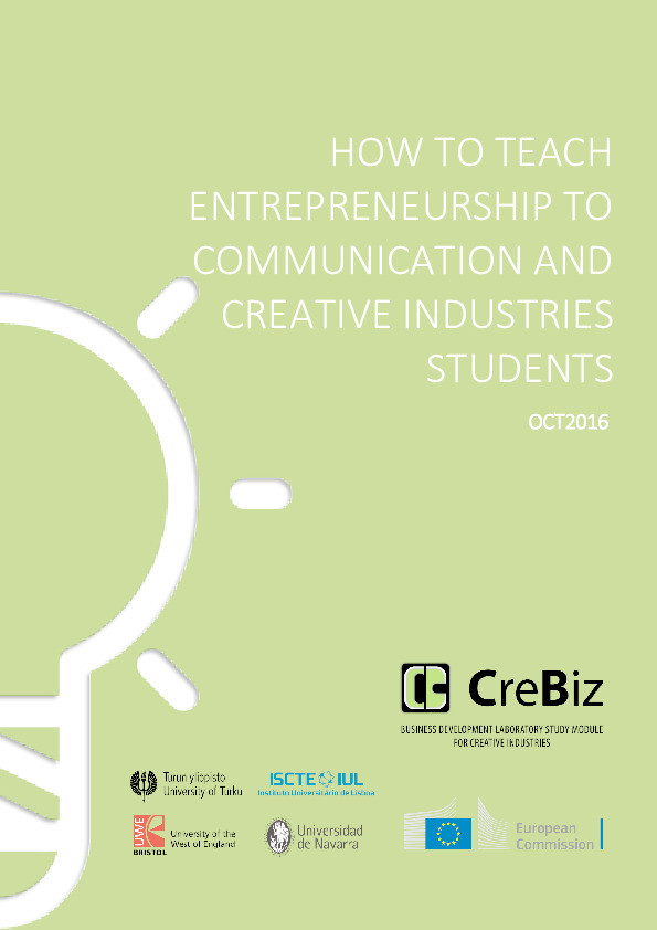 How to Teach Entrepreneurship to Communication and Creative Industries Students Thumbnail
