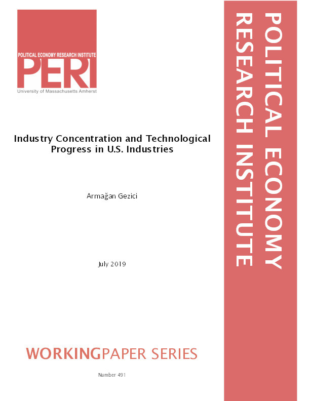 Industry concentration and technological progress in U.S. industries Thumbnail