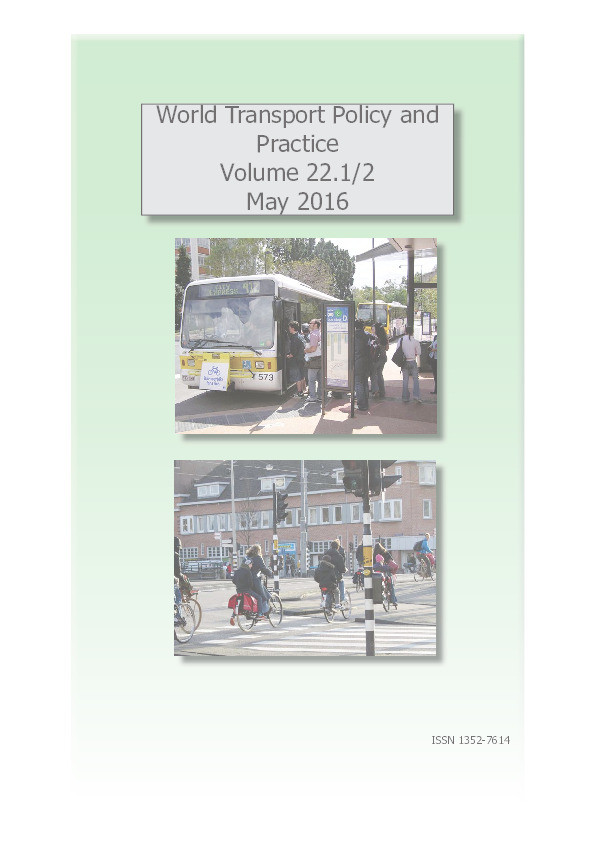 The EVIDENCE project: Measure no.13 - New public transport systems and networks Thumbnail